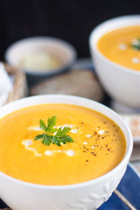 Easy Creamy Carrot Soup Recipe The Nana Project