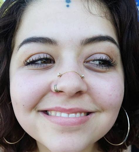 High Nostril Upgrade With Jewelry From Bvla And Lynx Jewelry Inserted At Our