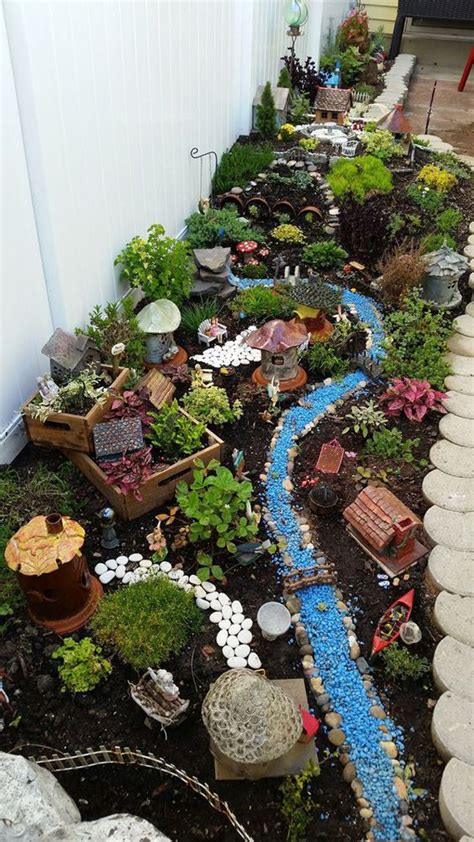 20 Large Outdoor Fairy Garden Ideas