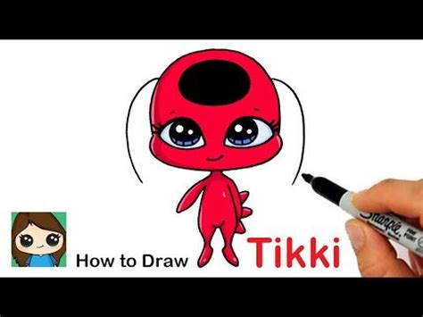 Miraculous ladybug speededit frisk, sans. How to Draw Miraculous Ladybug Kwami Tikki Easy - YouTube ...