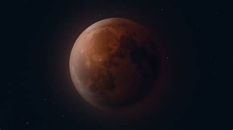 Hd Wallpaper The Moon Eclipse Phase Lunar Eclipse Wallpaper Flare
