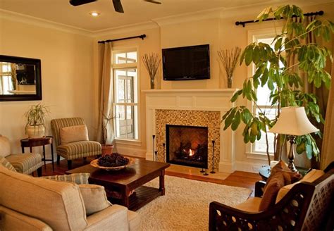 Small Living Room Ideas With Corner Fireplace