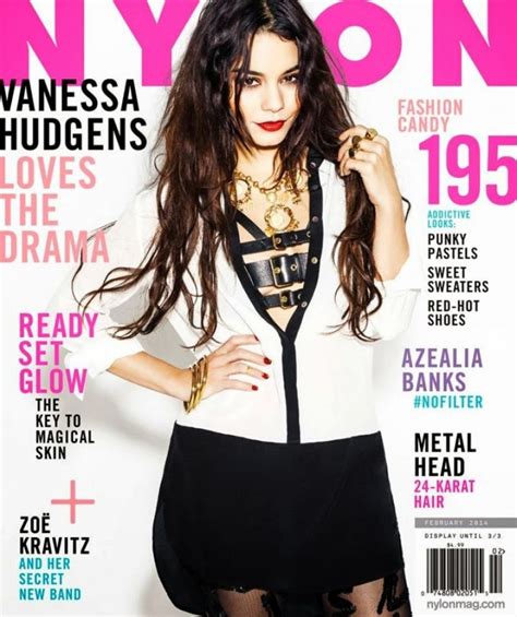 Vanessa Hudgens In Nylon Magazine Hawtcelebs