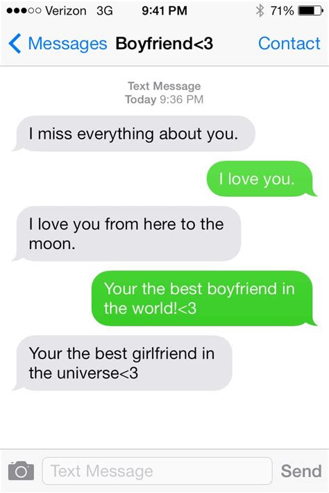 Cutest Freaking Text Message Boyfriend To Girlfriend Adorable Funny