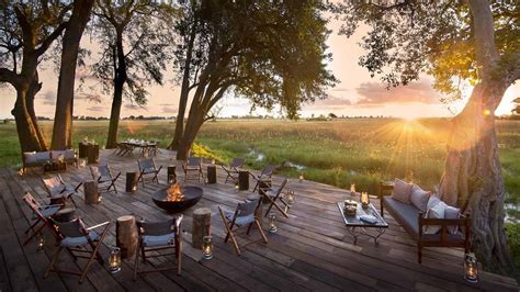 Duba Plains Camp Luxury Safari Lodge Okavango Delta Botswana