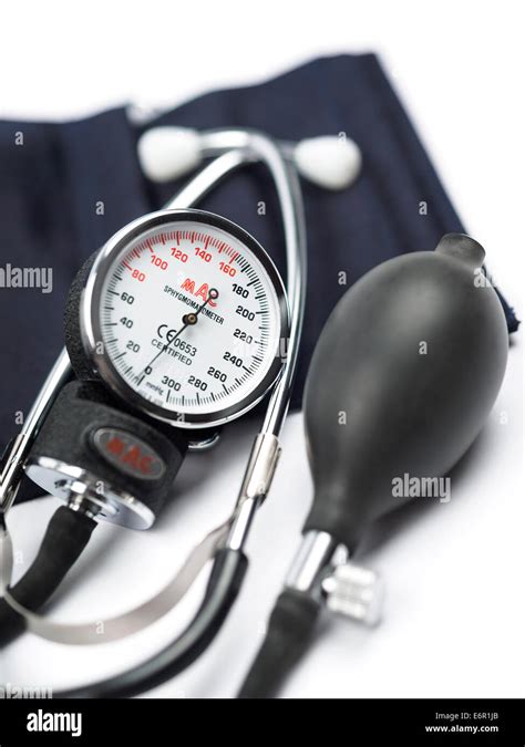 Sphygmomanometer Blood Pressure Gauge Stock Photo Alamy