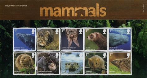 Mammals 2010 Collect Gb Stamps