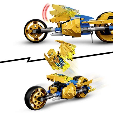 71768 Lego Ninjago Jays Gold Kite Motorcycle