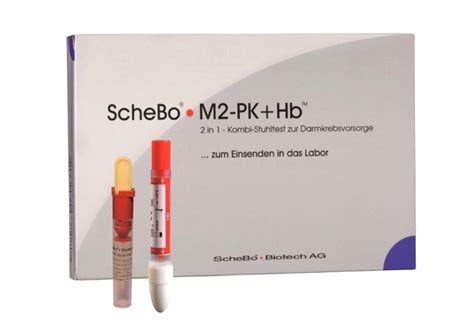 Es gibt viele wirkstoffe mit sehr unterschiedicher wirkung/nebenwirkung. ScheBo® • M2-PK + Hb™ Kombi-Stuhltest | Apotheke | ScheBo ...