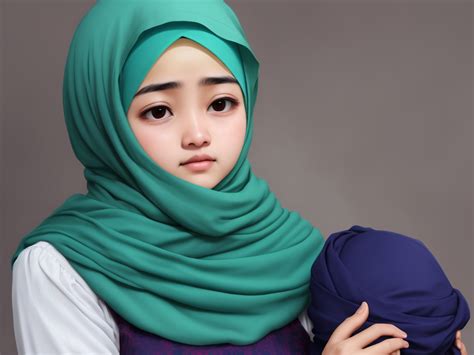 Ai Art Generator From Text A Women Hijab Topless Img