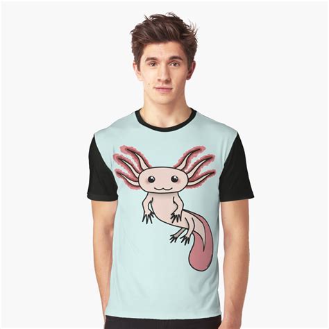 Chibi Axolotl T Shirt By Rainbowcho Redbubble