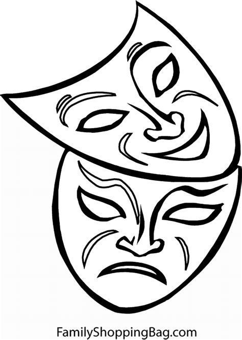 Cut out the shape and use it for coloring, crafts, stencils, and more. Mardi Gras Coloring Pages