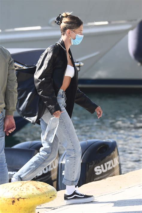 Bella Hadid And Hailey Bieber On Their Way Home From Sardinia