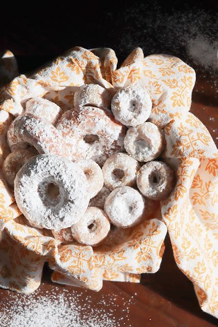 Gluten Free Powdered Sugar Donuts — Rosemary Whisk