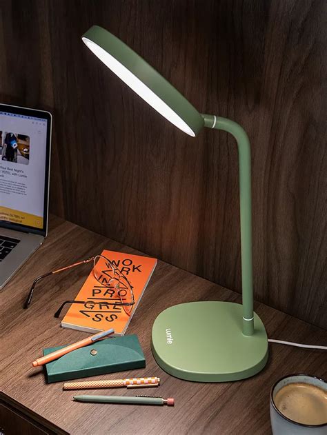 Lumie Task Sad Light Therapy Desk Lamp Sage Green