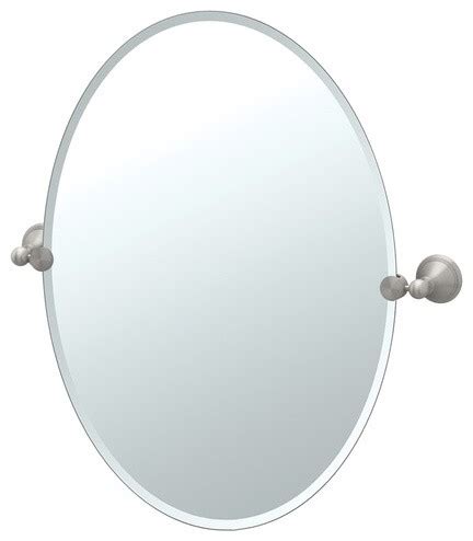Get the best deal for oval bathroom mirrors from the largest online selection at ebay.com. Laurel Ave Tilting Beveled Oval Wall Mirror - Modern ...