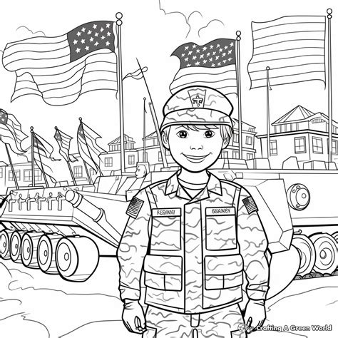 Army Coloring Pages Free And Printable Coloring Library