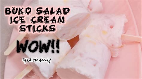 Diy Buko Salad Ice Drop Jennalyn Casimiro Youtube