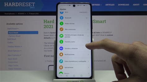 Cómo Cambiar El Tiempo De Pantalla En Huawei P Smart 2021 Tiempo De