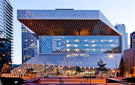Rem Koolhaas Seattle Central Library Architecture For Non Majors