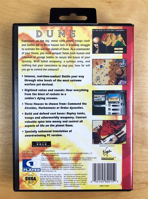 Sega Genesis Dune 03 Retro Megabit