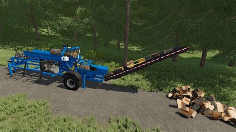 Firewood Processor V10 Fs22 Farming Simulator 22 Mod Fs22 Mod