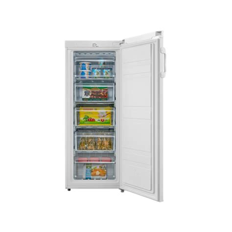 Midea Upright Freezer 240 L Defrost 5 Transparent Drawers White