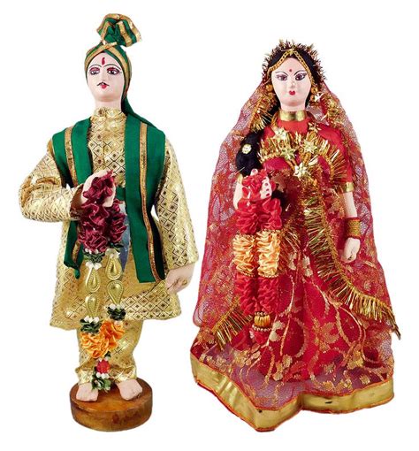 Marwari Bridal Doll Indian Dolls Couples Doll Wedding Doll