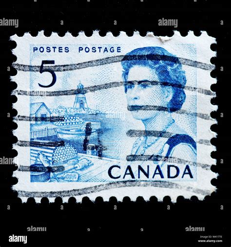 Canada Postage Stamp 1970 Stock Photo Alamy