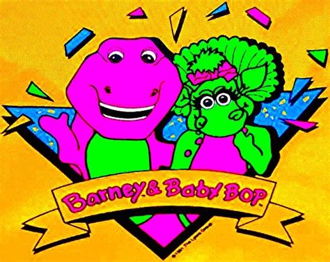 1991 Barney And Baby Bop Logo By Bestbarneyfan On Deviantart