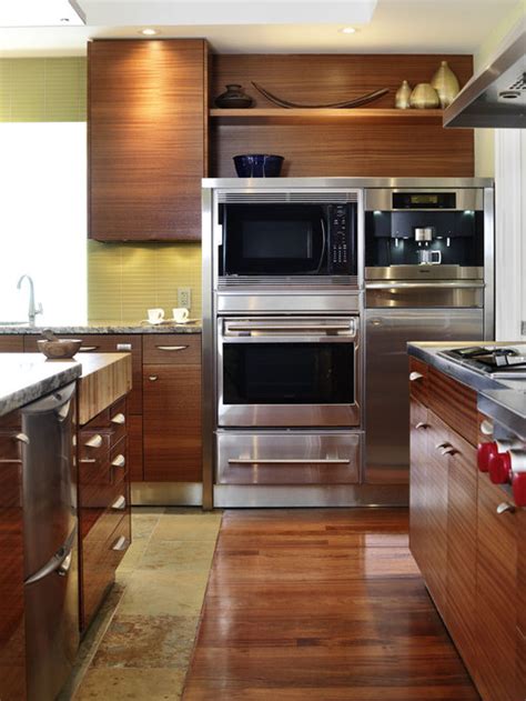 Horizontal Grain Cabinetry Design Ideas And Remodel Pictures Houzz