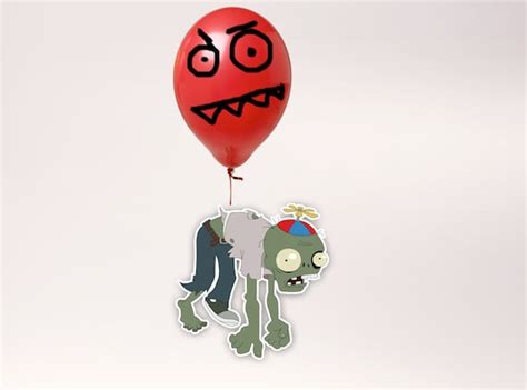 Pvz Plants Vs Zombies Balloon Party Decoration By