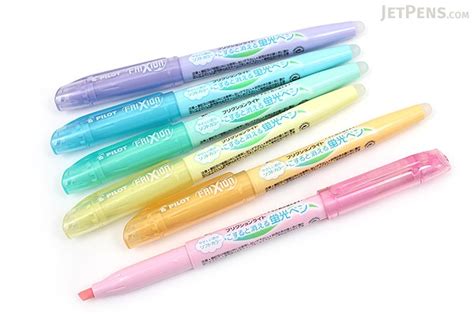 Pilot Frixion Light Soft Color Erasable Highlighter 6 Color Set