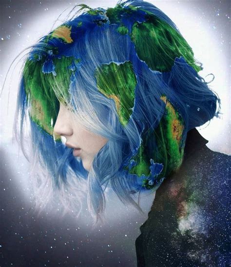 Pin By Dwight Colón On Can I Be Me Earth Chan Space Anime Earth Girl
