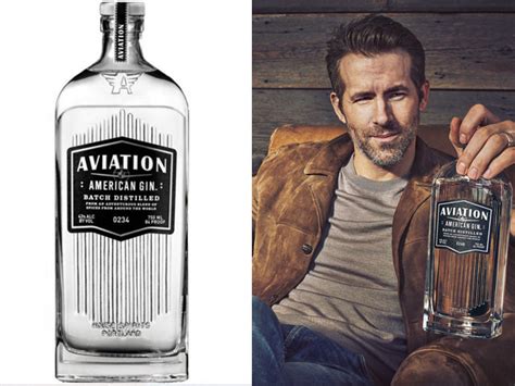 Batch distilled in portland, oregon. Ryan Reynolds is the new boss of Aviation American Gin ...