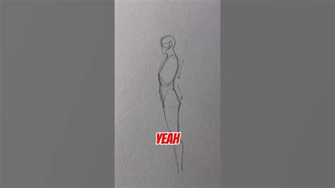 How To Draw Body From Side View Jmarron Youtube