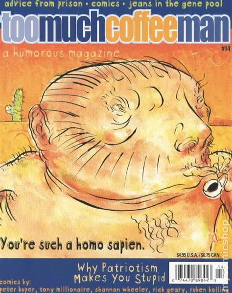 Too Much Coffee Man Magazine 2001 Comic Books