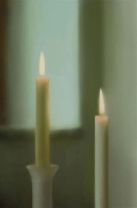 Gerhard Richter Zwei Kerzen