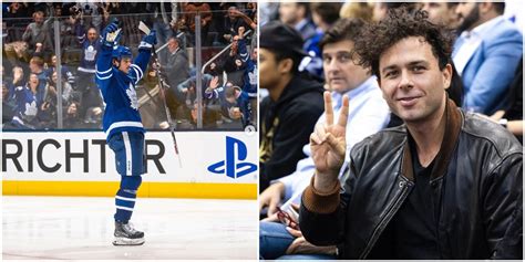 Toronto Maple Leafs Celebrity Fans Cheered On The Team At Last Nights