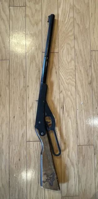 Vintage Daisy Buck Model B Pump Carbine Bb Air Gun Rifle Wood