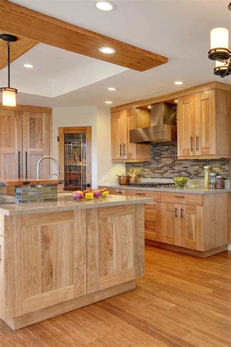 35 Light Wood Kitchen Cabinets With Trends And Ideas Countertopsnews