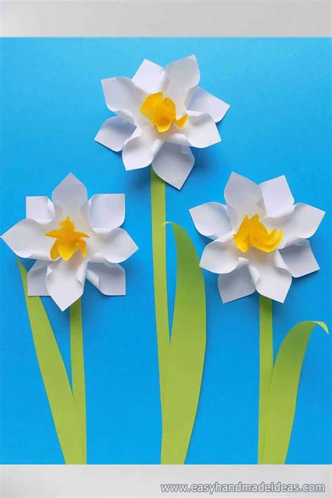 How To Make Easy Paper Daffodils 12 Easy Steps