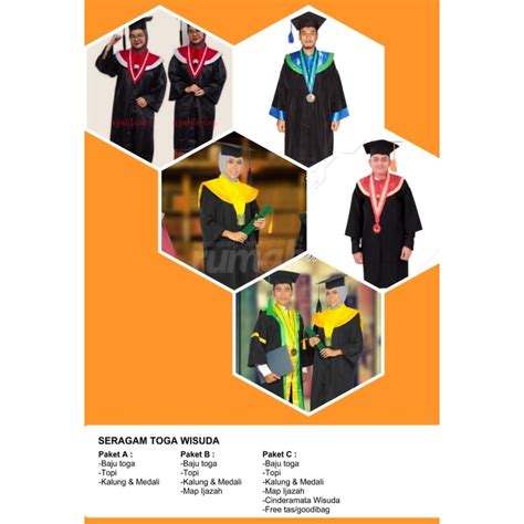 Jual Seragam Toga Wisuda Shopee Indonesia