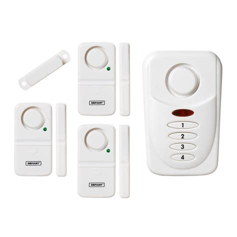Defiant Home Security Door or Window Wireless Alarm Kit-THD-WK - The ...