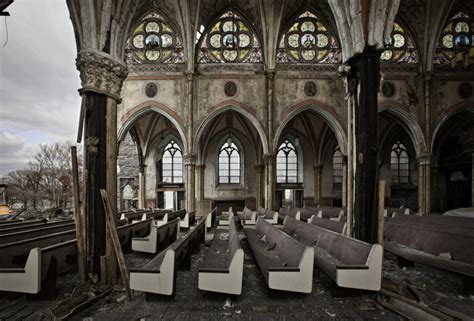 Photographer Captures Final Stages Of Abandoned Churches Factories