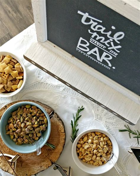 Create Your Own Trail Mix Bar For Parties Camping And