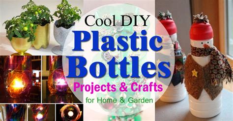28 Cool Diy Plastic Bottle Projects For Home And Garden