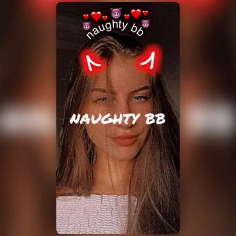 naughty bb lens by 𝙯𝙤𝙤𝙩 💰💰 snapchat lenses and filters