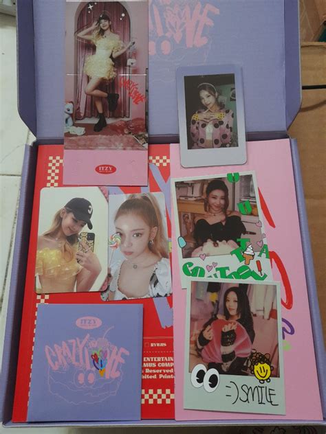 Readystock Synnara Unsealed Itzy St Album Crazy In Love Yeji Version Hobbies Toys