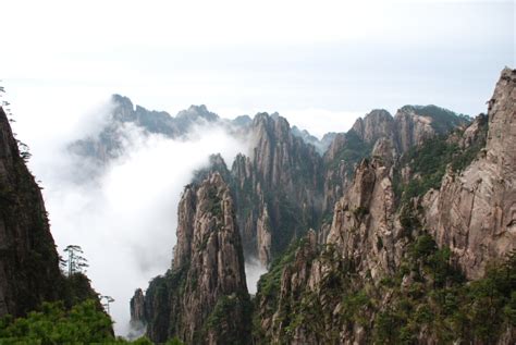 제4편 어리버리들의 중국 황산 항저우 패키지여행기 황산 黃山 에 오르다 북쪽 태평케이블카. 지구별 여행하기